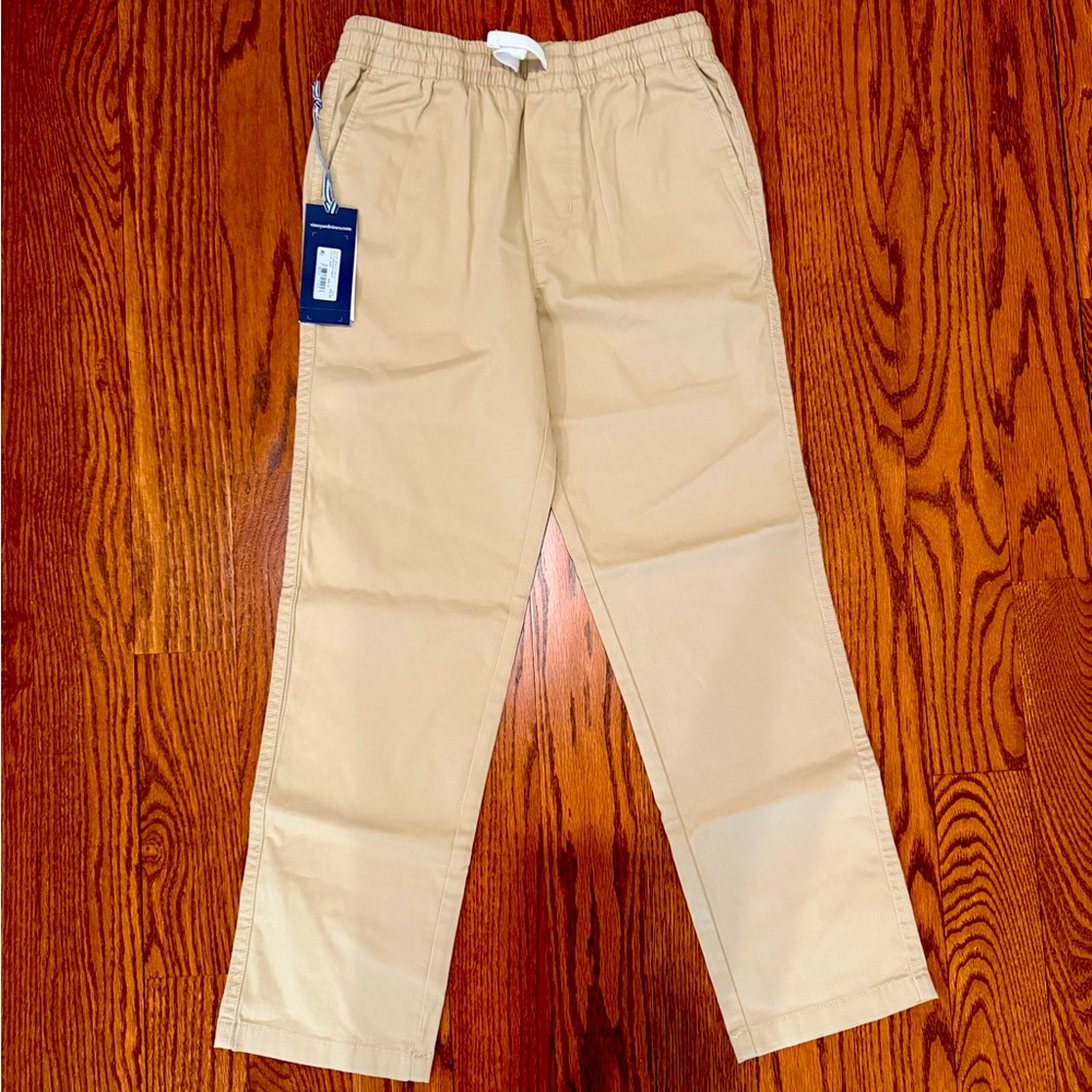 NWT Vineyard vines breaker pants in sand